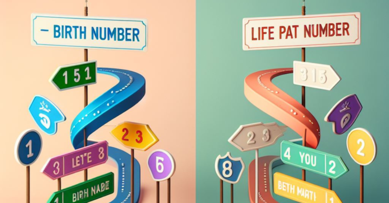 Difference between Life Path Number and Birth Number