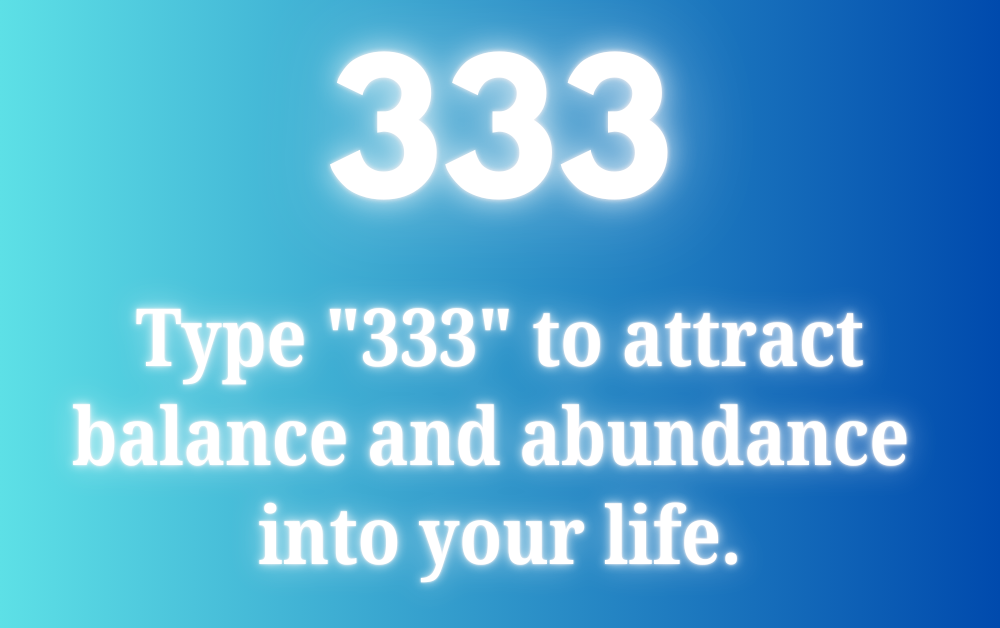 333 angel number