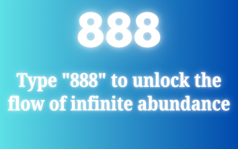 888 angel number