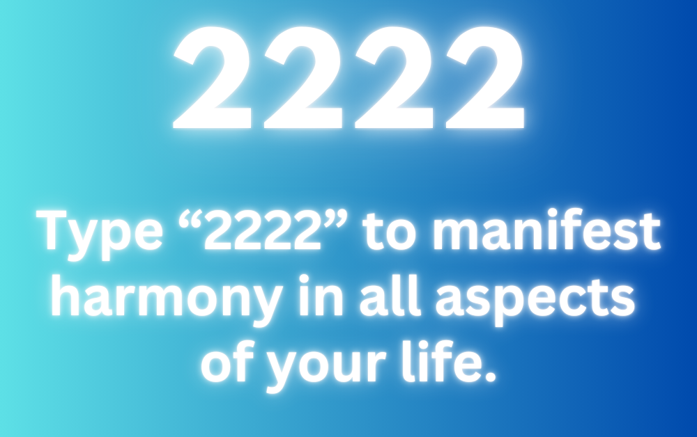 2222 Angel Number