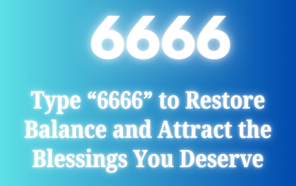 6666 Angel Number