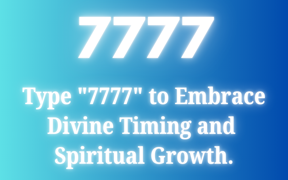 7777 Angel Number